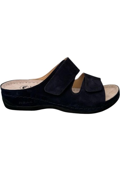 Geniş Kalıp Kadın İki Cırtlı Terlik 1902