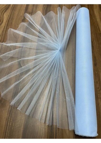 Grek Tül Süs Tülü Parti Kapı Süsü Bebek Nikah Şekeri Süsleme Tütü Tülü 70CM x 25METRE fiyatları
