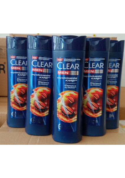 Men Saç Şampuan 350 ml x 5 Adet