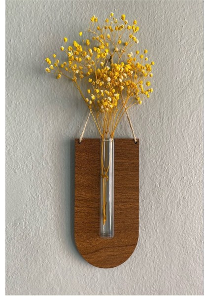 Ahşap Dekoratif 3'lü Duvar Çiçekliği (Çiçek Hediyeli) fiyatları