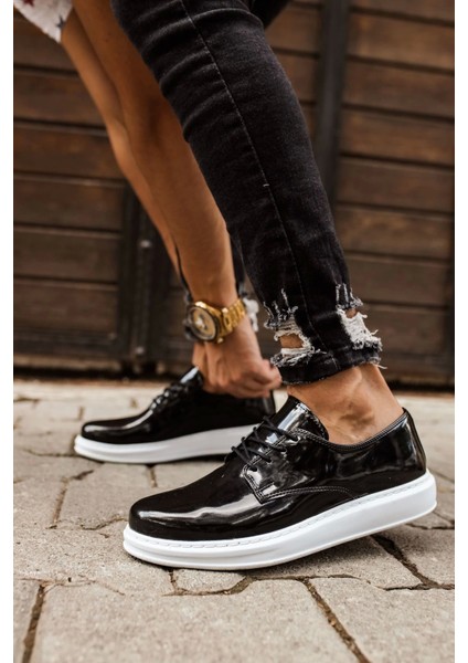 Rbt Pelle Verniciata Classica Erkek Ayakkabı Sıyah