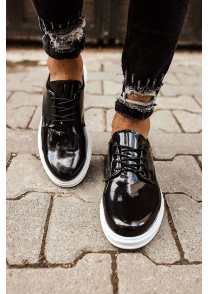 Rbt Pelle Verniciata Classica Erkek Ayakkabı Sıyah modelleri