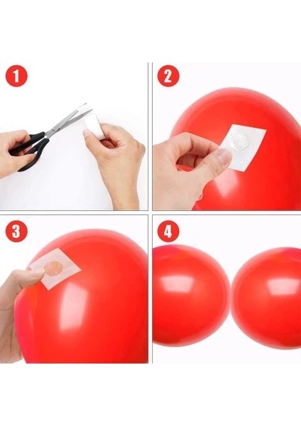 Çift Taraflı Balon Yapıştırma Bandı + Balon Zinciri 5 Metre Doğum Günü Organizasyon Dekorasyonu fırsatları