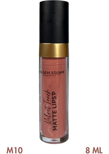 Kadife Dokulu Mat Ruj Matte Lipstick M10 Velvet Nude fiyatları