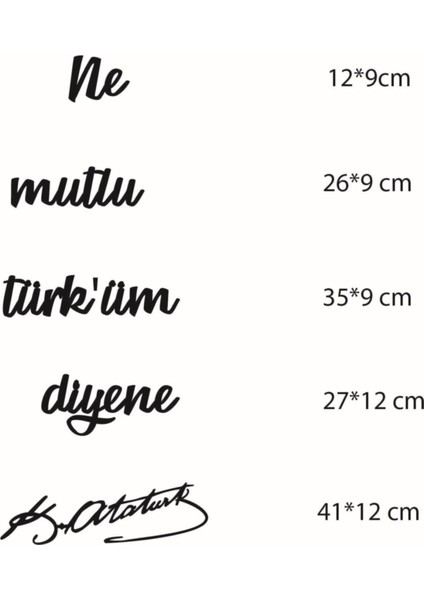 Ne Mutlu Türk'üm Diyene Mustafa Kemal Atatürk Onuncu Yıl Atatürk Sözü
