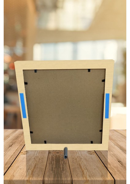 Fonlu Ahşap Derinlik Görünümlü Çerçeve Tekli Boş Çerçeve Masa Üstü Çerçeve Hediyelik Çerçeve modelleri