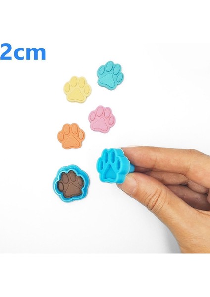 Pati Polimer Kil Seramik Hamuru Kalıp Seti - 2 cm