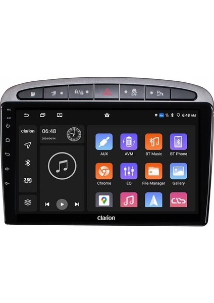 Peugeot 308-408 Android Multimedya Sistemi 4-64 Clarion (2008-2013) indirimleri