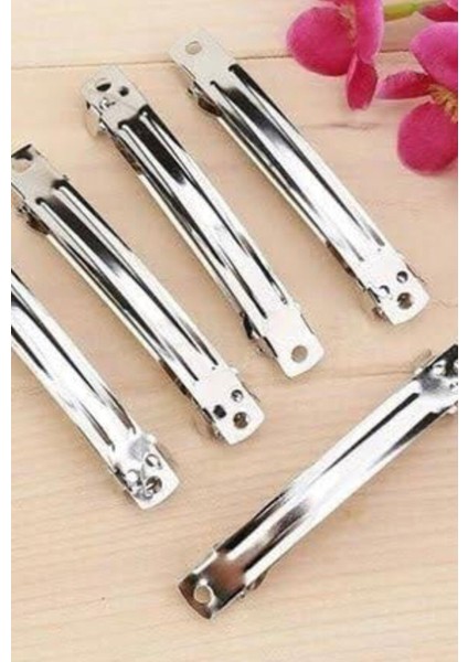 Metal Otomatik Toka- Boş Toka - Toka Malzemesi Paslanmaz - Dayanıklı - Nikel Kaplama 8cm