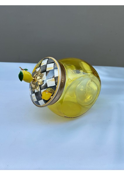 Lemon Seri Cam Kavanoz Adet