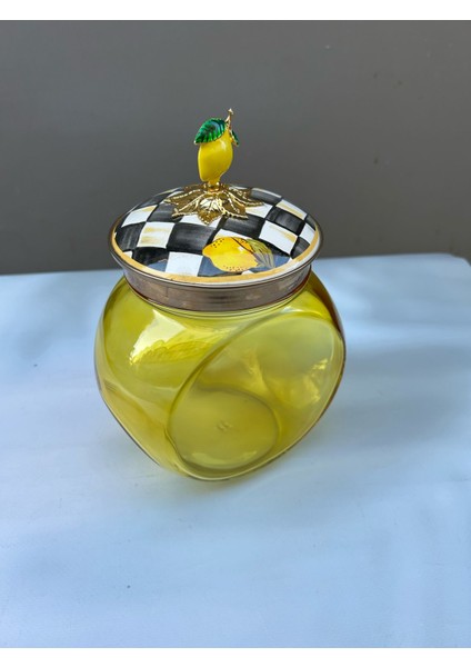 Lemon Seri Cam Kavanoz Adet