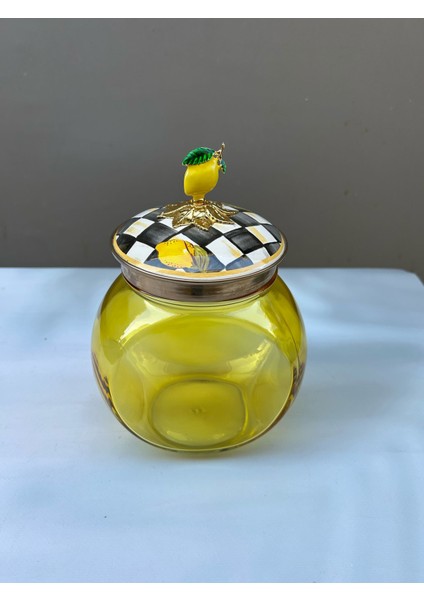 Lemon Seri Cam Kavanoz Adet