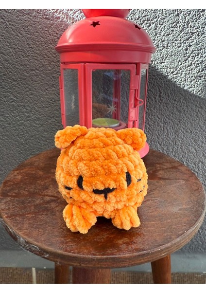 El Yapımı Örgü Kedi Oyuncak Amigurumi