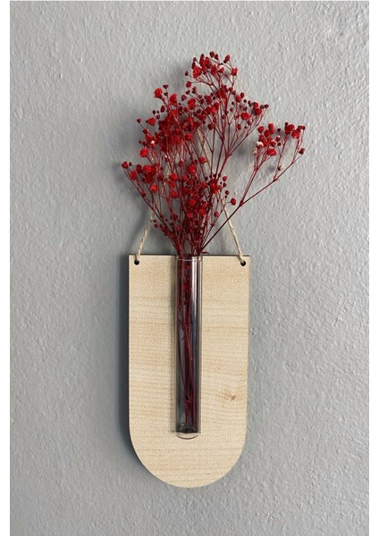 Ahşap Dekoratif 3'lü Duvar Çiçekliği fırsatları