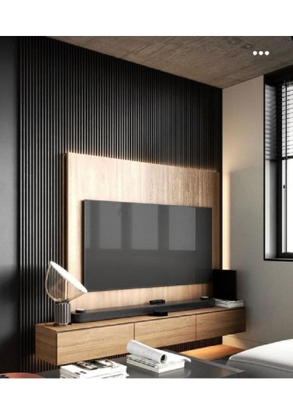 Antalya Yıldız Duvar Lambri Profili Lb 3783 Duvar Profili Soft Touch Fırtına Gri