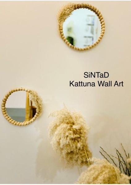 Bambu Boncuklu Duvar Dekorasyon Ürünü 3’lü Set modelleri