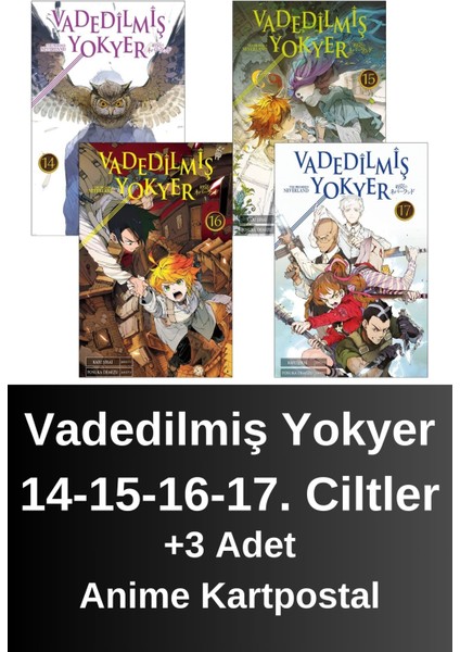 Vadedilmiş Yokyer 14-15-16-17. Ciltler (4 Kitap) | Anime Kartpostallar