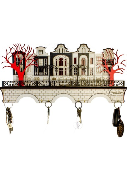 Ahşap Dekoratif Duvar Anahtarlık-Belçika fiyatları