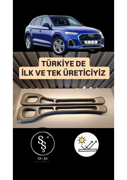 Sasa Audi Q5 Model Oto Ön Koltuk Arası Organizeri Boşluk Doldurma Organizer