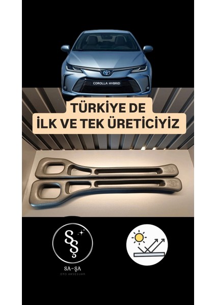 Sasa Toyota Corolla Hybrid Model Uyumlu Koltuk Boşluk Doldurma Aparatı