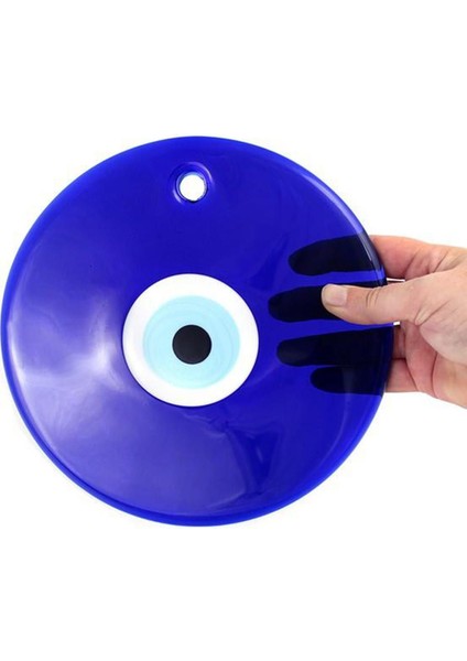 Büyük Boy 22 cm Çap Delikli Nazar Boncuğu Nazarlık
