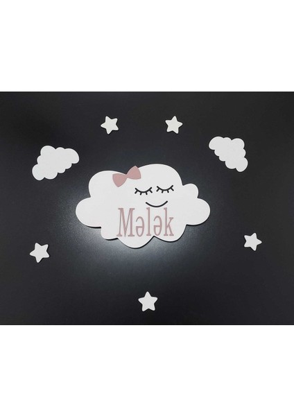 Dekoratif Aydınlatma 1 Isımlı Bulut Ahşap Gece Lambası fiyatları