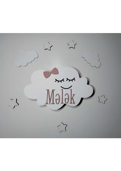 Dekoratif Aydınlatma 1 Isımlı Bulut Ahşap Gece Lambası modelleri