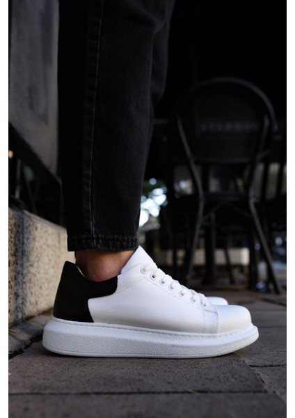 Estrella Erkek Ayakkabı Beyaz Sıyah modelleri