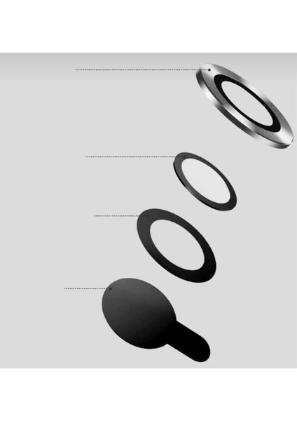 IPHONE 13 / 13 Mini Uyumlu Tempered Glass Kamera Lens Koruyucu