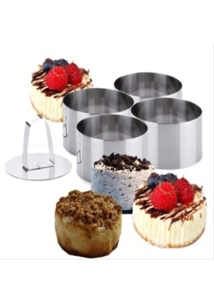 Narkalıp Parfe Klıbı 4 Lü Set Derinlik 7 cm