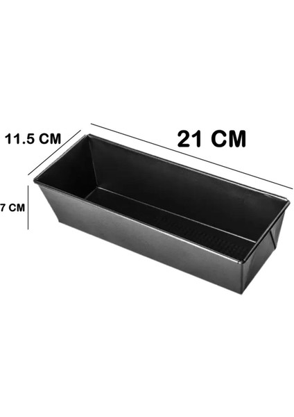 Baton Kek Kalıbı Dikdörtgen 21 cm