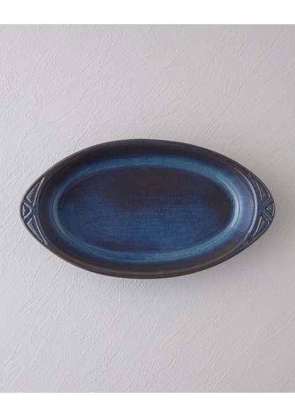 Lia Seramik Fırın Kabı 31,5X17,5X4,5 cm Mavi fiyatları