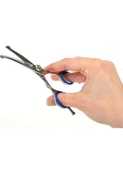 Safety Scissor 5 Inç Top Uçlu Eğik Göz Makası