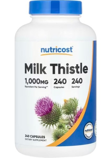 Milk Thistle 1000 mg 240 Capsules