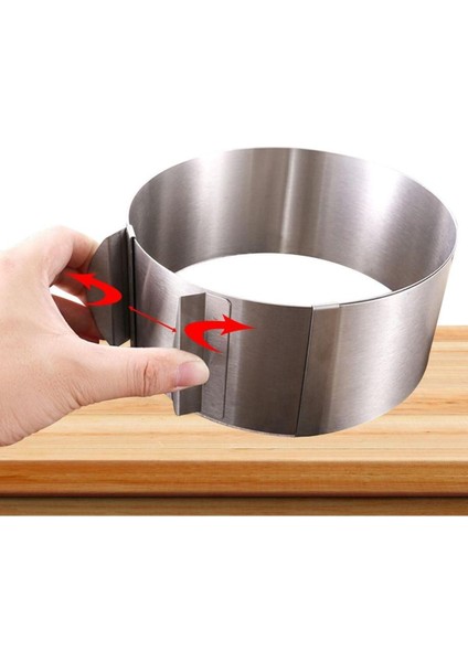 Ekstra Yüksek Paslanmaz Çelik Pasta Çemberi fiyatları