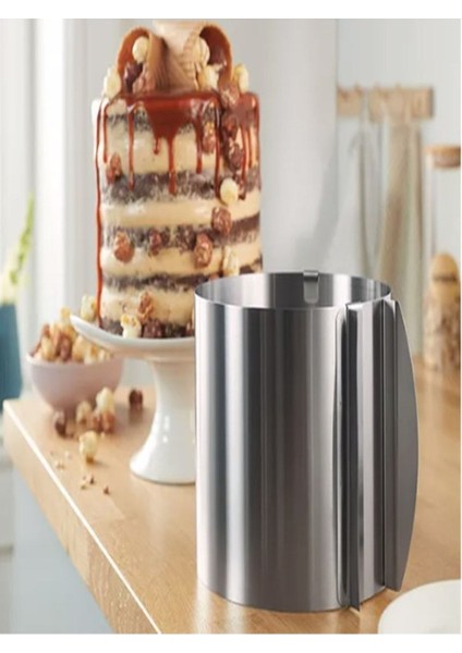 Ekstra Yüksek Paslanmaz Çelik Pasta Çemberi modelleri