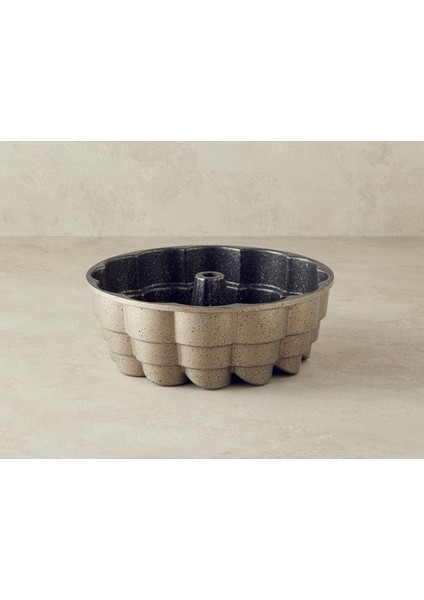 Patisserie Frezya Alüminyum Döküm Kek Kalıbı Gold-Silver