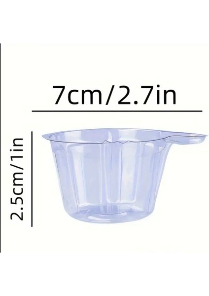 Epoksi Plastik Ölçü Kabı Karıştırma Kabı 10 Adet 40Ml Ölçü Kabı - Reçine,Epoksi,Mum,Kokulutaş Ölçü