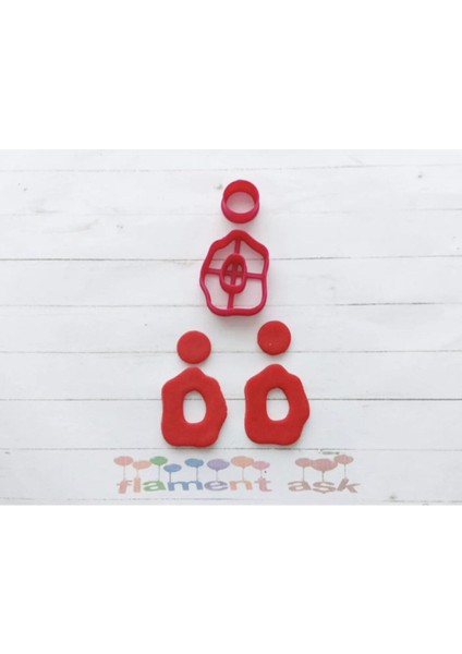 Polimer Kil Küpe Kalıbı