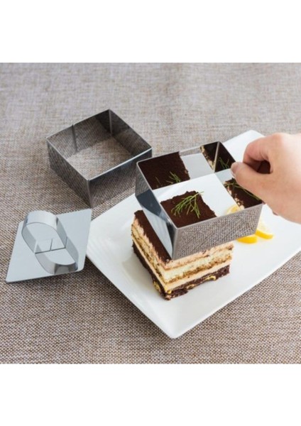 Narkalıp Kare Parfe Klıbı 2 Li Derinlik 5 cm En 8 cm