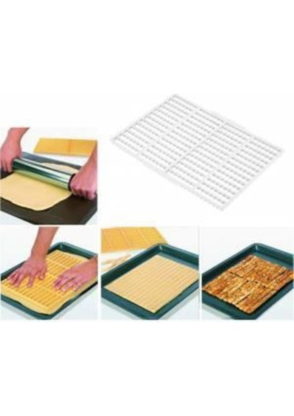 Galeta Kesme Aleti Hamur Kalıbı 52 Bölme Çubuk Kraker Kurabiye Kesme Aparatı Kraker Üretim Tezgahı