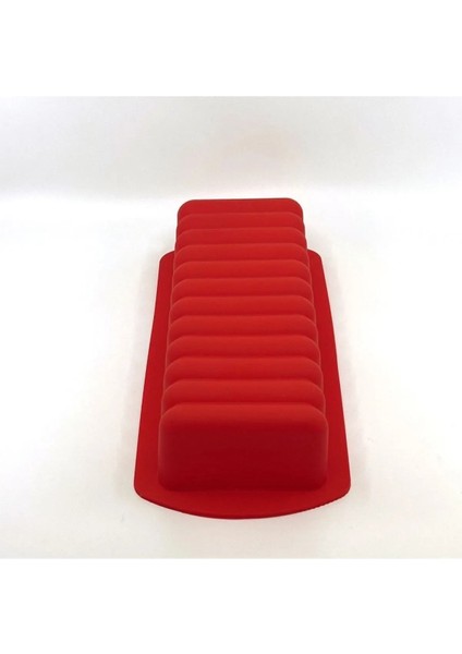 Silikon Kırmızı Baton Dubai Kek Çikolata Kalıbı modelleri