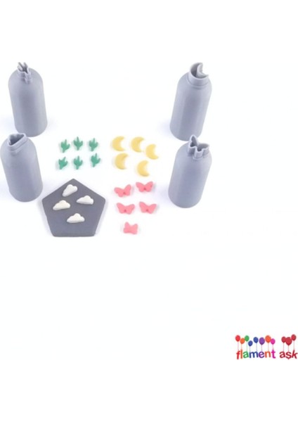 Polimer Kil Micro Bulut Ay Kelebek Kaktu?S 0.9 cm