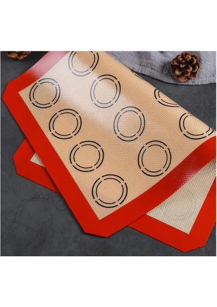 Pişirme Kağıdı Yıkanabilir Hamur Matı Makaron Yapıcı Silikon 30 X 40
