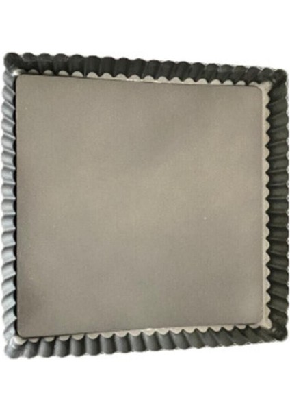 Kare Teflon Altın Çıkan Tart Kalıbı 21 cm*21 cm