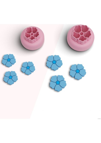 Keten Çiçeği Mini Polimer Kil Kesme Kalıbı, Takı Kalıpları, Çiçek Kalıpları, Seramik Kalıp,No:217 fiyatları