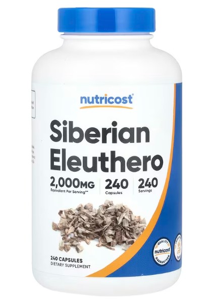 siberian Eleuthero 2000 mg 240 Capsules
