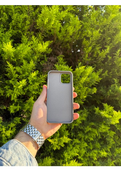 Apple iPhone 12/12 Pro Gri Lansman Uyumlu Içi Kadife Silikon Kılıf fiyatları