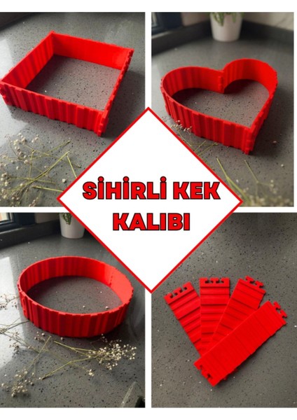 Silikon Kek Kalıbı Pek Çok Kullanım Seçeneği Ile
