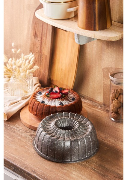 Mısra Kek Kalıbı Gri